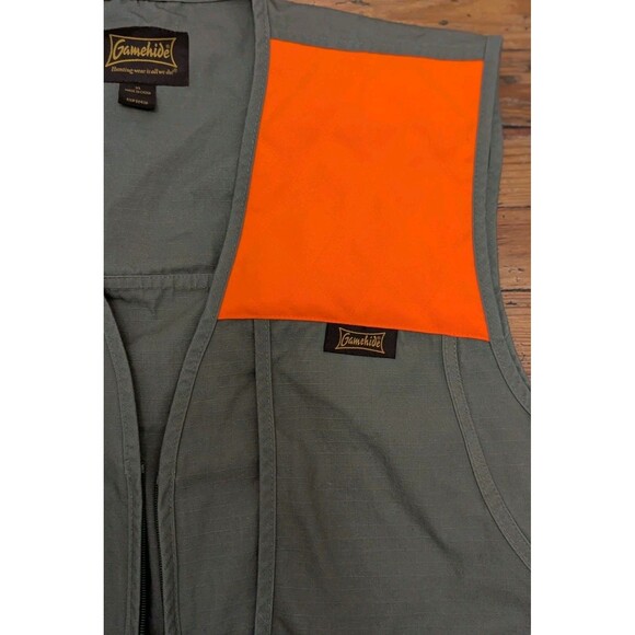 Gamehide Hunting Wear Is All We Do Brown Orange Vest SZ XL - Picture 5 of 12